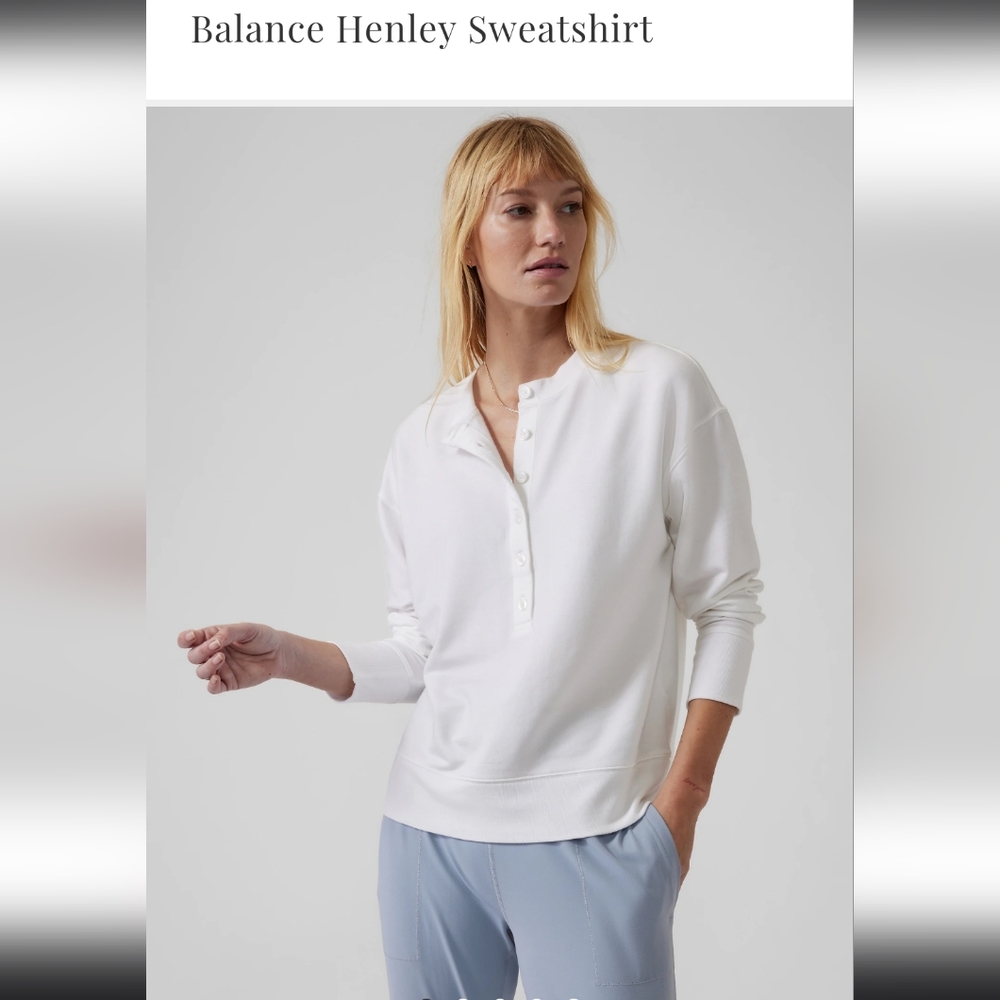 Balance Henley pullover